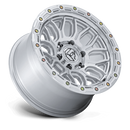 18x9 Fuel Off-Road FC881 Surge Gloss Silver With Machined Face 8x180 ET20 Wheel