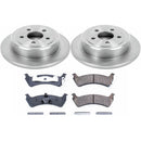 PowerStop OE Stock Replacement Low-Dust Ceramic Brake Pad and Rotor Kit