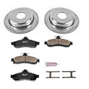 PowerStop Z23 Daily Driver Carbon-Fiber Ceramic Brake Pad and Drilled & Slotted