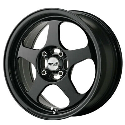 15x6.5 Maxxim Air Matte Black 4x100 ET38 Wheel Rim