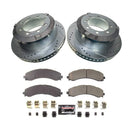 PowerStop Z23 Daily Driver Carbon-Fiber Ceramic Brake Pad and Drilled & Slotted