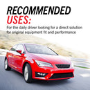 PowerStop Semi-Coated Rotor and Low-Dust Ceramic Brake Pad Kit