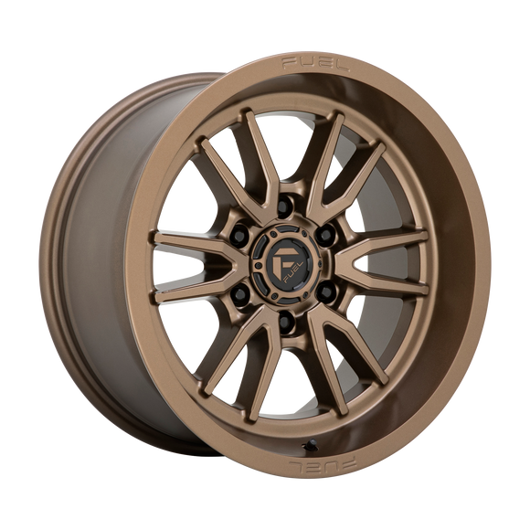18X9 Fuel D788 Clash Bronze 6X139.7 ET-12 wheel/rim