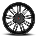 20x8.5 Cavallo CLV-54 Gloss Black Machined 5x114.3/120 ET35 wheel/rim