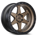 17x9 Lock Off-Road Olympus Matte Bronze Black Ring 6x135 ET-35 Wheel Rim