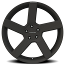 22x9.5 Vision 472 Switchback Satin Black Wheel 5x120 ET30 CB74.1