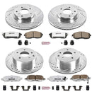 PowerStop Z26 Street Performance Ceramic Brake Pad and Drilled & Slotted Rotor K