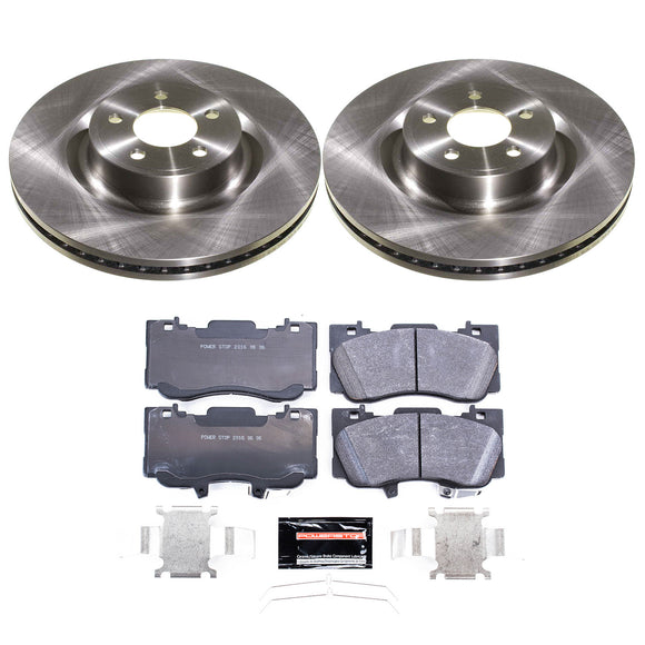 PowerStop Track Day High-Performance Brake Pad and Rotor Kit