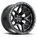 20x9.5 Vortek VRT-603 Atheno Satin Black 8x170 ET0 CB125.1 Wheel Rim