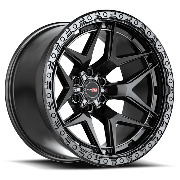 20x9.5 Vortek VRT-603 Atheno Satin Black 8x170 ET0 CB125.1 Wheel Rim