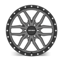 20x9 Mayhem Vector Matte Gunmetal Black Lip 6x139.7 ET18 CB106 Wheel Rim