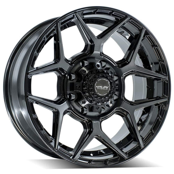 4Play Gen3 4P06 20x9 Black Brushed Face Tinted Wheel 8x180 ET0 CB124.9