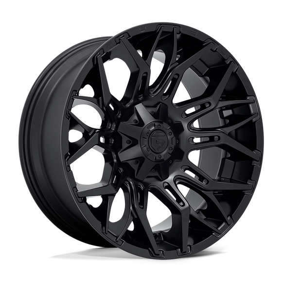 22x10 Fuel Off-Road D772 Twitch Matte Black 8x170 ET-18 CB125.1 Wheel Rim