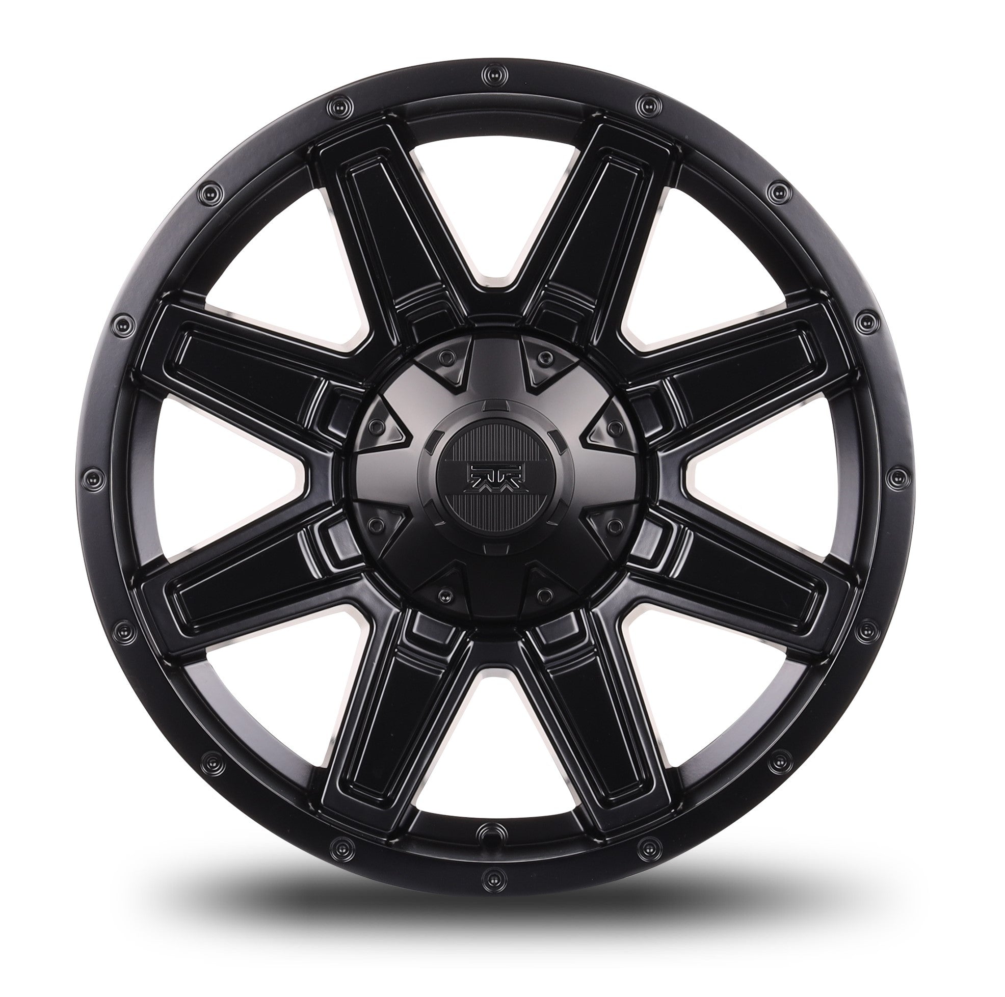 18x9 Mudder Trucker MT404 Deviant Black 6x135 6x139.7 6x5.5 ET12 Wheel Rim