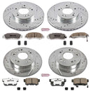 PowerStop Z26 Street Performance Ceramic Brake Pad and Drilled & Slotted Rotor K