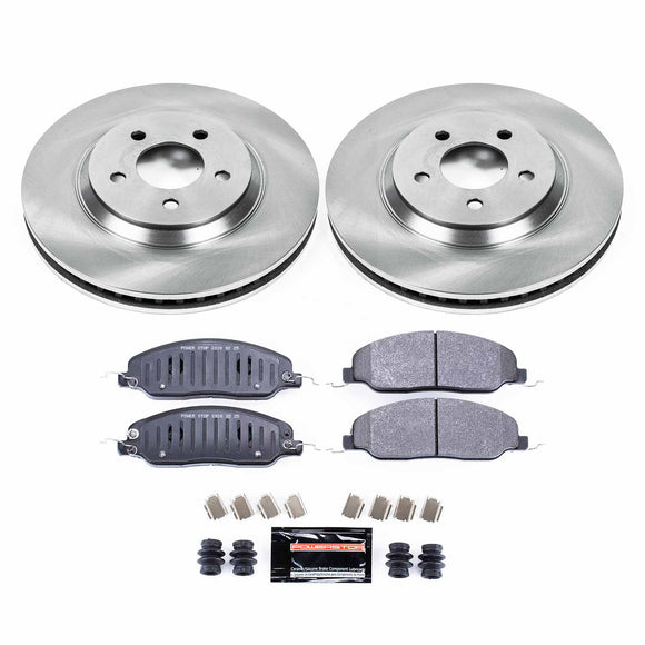 PowerStop Track Day High-Performance Brake Pad and Rotor Kit