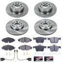 PowerStop Track Day Spec High-Performance Brake Pad and Rotor Kit