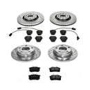 PowerStop Z23 Daily Driver Carbon-Fiber Ceramic Brake Pad and Drilled & Slotted