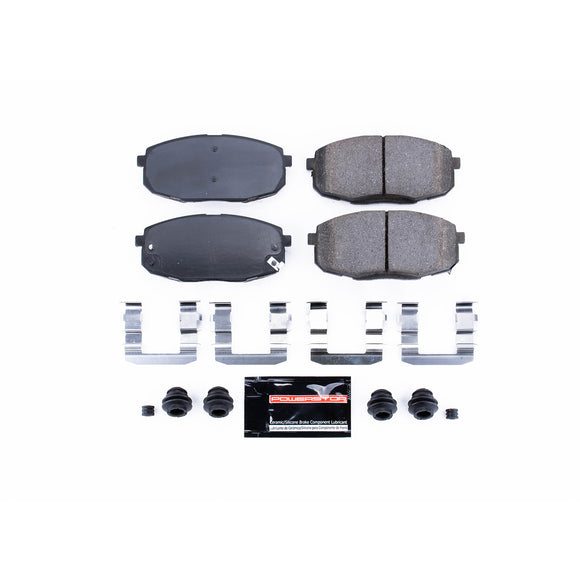 PowerStop Z23 Evolution Sport Carbon-Fiber Brake Pads With Hardware
