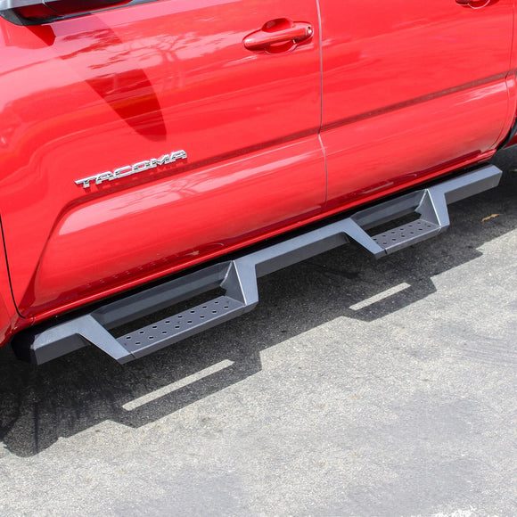 Westin HDX Drop Nerf Step Bars Powder Coated Textured Black Steel 56-12775