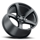 20x9.5 Replica Hellcat 2 Matte Black 5x115 ET18 wheel/rim-2