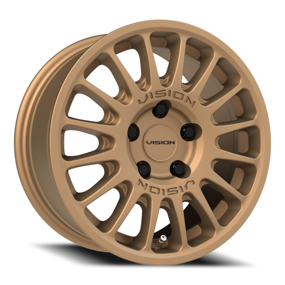 15x7 Vision 477 Monaco Bronze 5x108 5x4.25 ET38 Wheel Rim