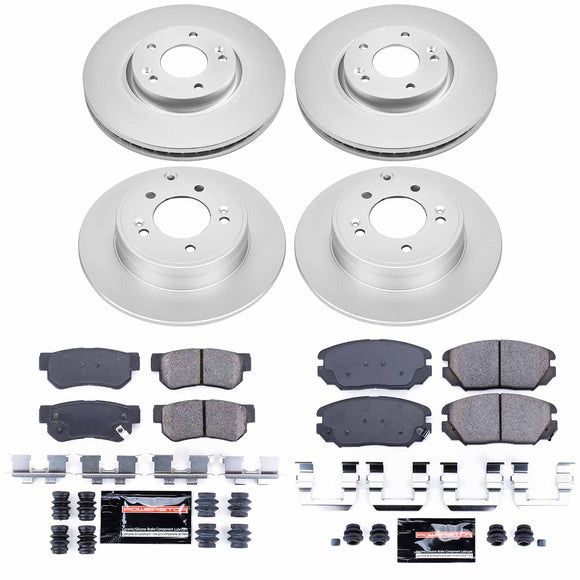 Z23 Daily Driver Premium Carbon-Fiber Ceramic Brake Pad and Fully Coated Rotor K