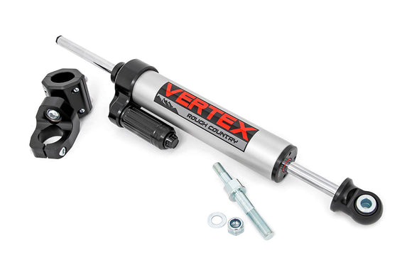 Vertex Steering Stabilizer - Pass-Through - Jeep Wrangler JK (07-18)