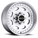 19.5x7.5 Vision 81 Heavy Hauler Machined Wheel 8x165.1 ET0 CB125.2