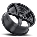 16x7 Voxx Como Gloss Black 5x112/120 ET40 wheel/rim