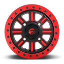 15X10 Fuel UTV D911 Hardline Beadlock Gloss Black-RTTC 4X156 ET25 wheel/rim
