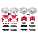 PowerStop Z23 Daily Driver Carbon-Fiber Ceramic Pads Drilled & Slotted Rotor & C