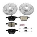 PowerStop Z23 Daily Driver Carbon-Fiber Ceramic Brake Pad and Drilled & Slotted