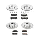 PowerStop Z23 Daily Driver Carbon-Fiber Ceramic Brake Pad and Drilled & Slotted