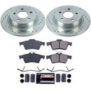 PowerStop Z23 Daily Driver Carbon-Fiber Ceramic Brake Pad and Drilled & Slotted