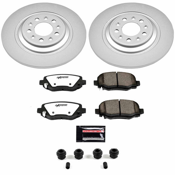 Z36 Truck & Tow Premium Carbon-Fiber Ceramic Brake Pad and Fully Coated Rotor Ki