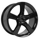 20" Replica Wheel CV11 Fits Chevrolet Camaro SS Rim 20x9 Black Wheel