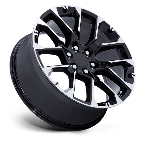 22X9 Performance Replicas PR224 Gloss Black 6x139.7 ET28 Wheel Rim