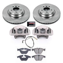 PowerStop OE Stock Replacement Low-Dust Ceramic Brake Pad, Rotor and Caliper Kit