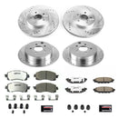 PowerStop Z26 Street Performance Ceramic Brake Pad and Drilled & Slotted Rotor K