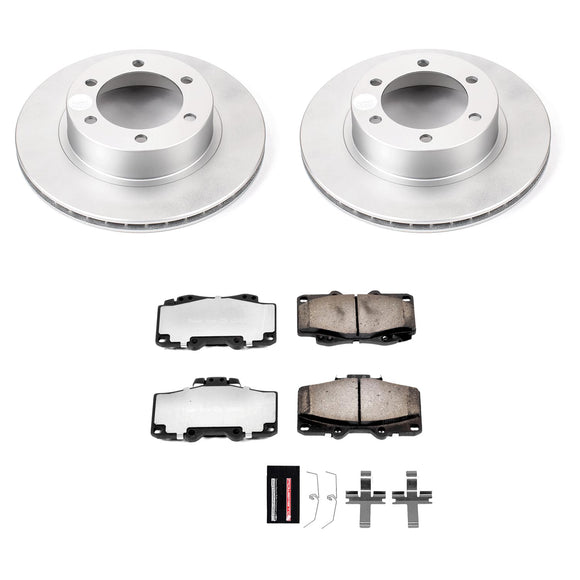 Z36 Truck & Tow Premium Carbon-Fiber Ceramic Brake Pad and Fully Coated Rotor Ki