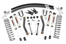 4.5 Inch Lift Kit - V2 - Rear AAL - Jeep Cherokee XJ 2WD/4WD (84-01)