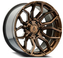 20x9 Arena Wheel Cobra Smoked Bronze Tint Clear Wheel 5x127 ET20 CB71.5