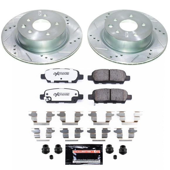 PowerStop Z26 Street Performance Ceramic Brake Pad and Drilled & Slotted Rotor K