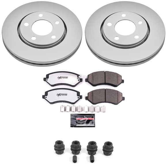 Z36 Truck & Tow Premium Carbon-Fiber Ceramic Brake Pad and Fully Coated Rotor Ki