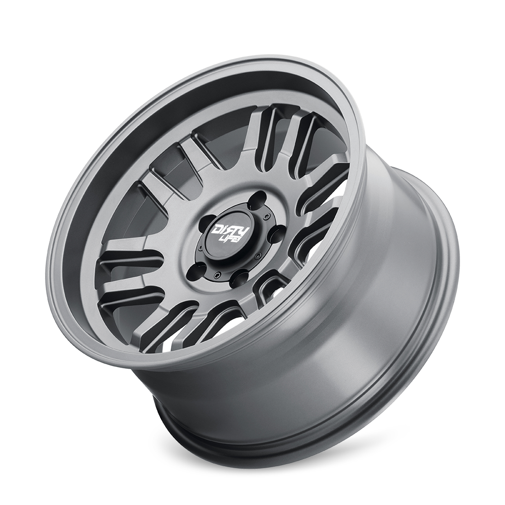 17x9 Dirty Life Canyon Satin Graphite 6x135 ET0 CB87.1 Wheel Rim ...