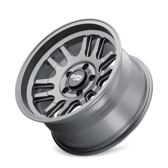 17x9 Dirty Life Canyon Satin Graphite 6x135 ET0 CB87.1 Wheel Rim