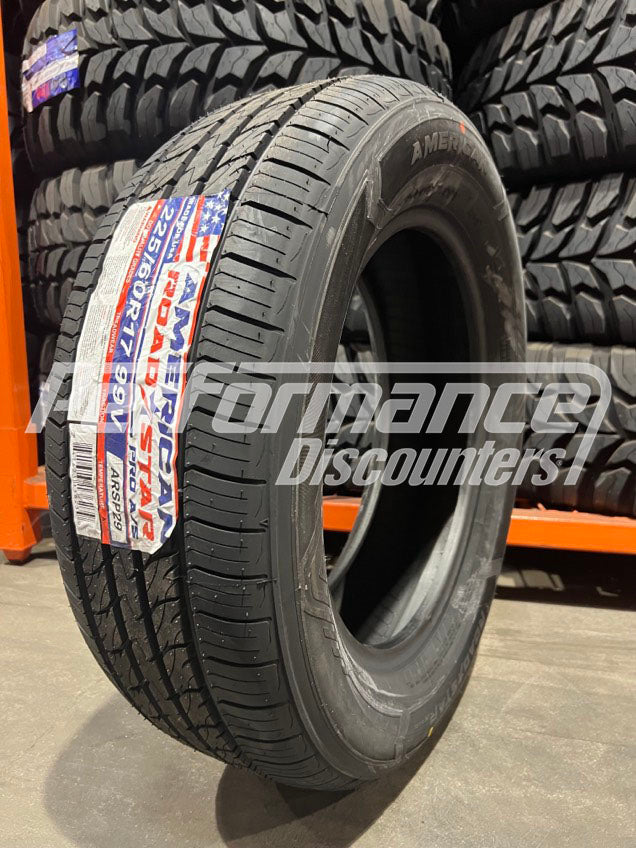 American Roadstar Pro A/S Tire(s) 225/60R17 99V SL BSW 225 60 17 2256017