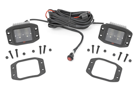Rough Country Spectrum Series LED Light 2" Flush Mount Pods