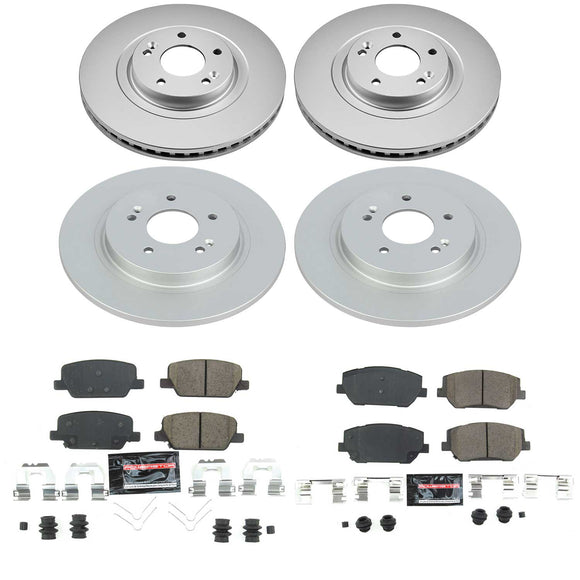 Z23 Daily Driver Premium Carbon-Fiber Ceramic Brake Pad and Fully Coated Rotor K
